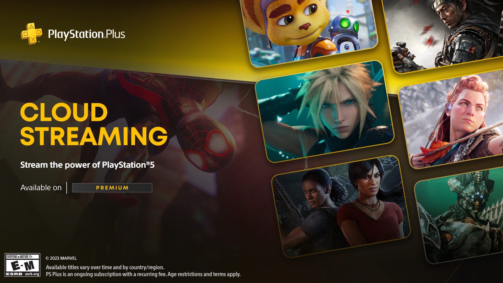 PS5 cloud streaming launches this month for PlayStation Plus Premium members – PlayStation.Blog