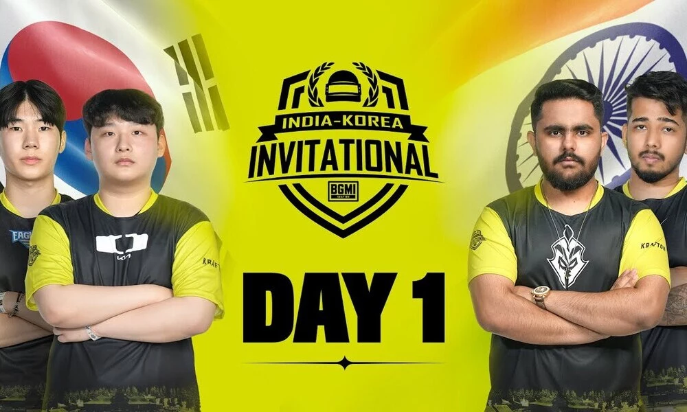 Gods Reign Dominates on BGMI India vs Korea Invitational Day 1