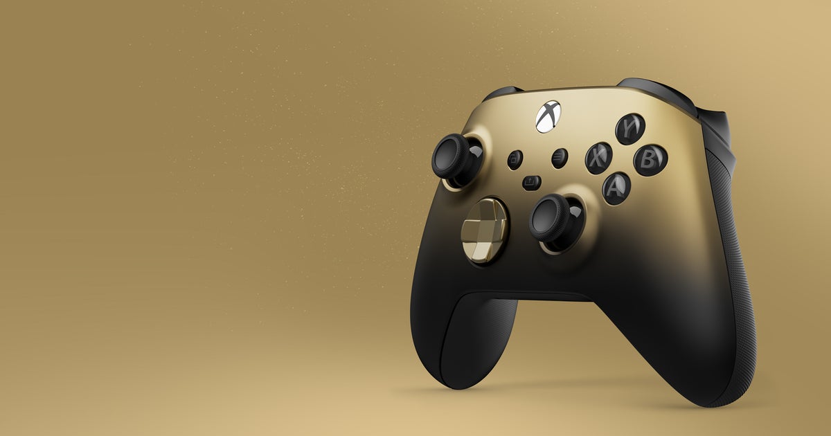 New special edition Gold Shadow Xbox controller is a "statement piece"