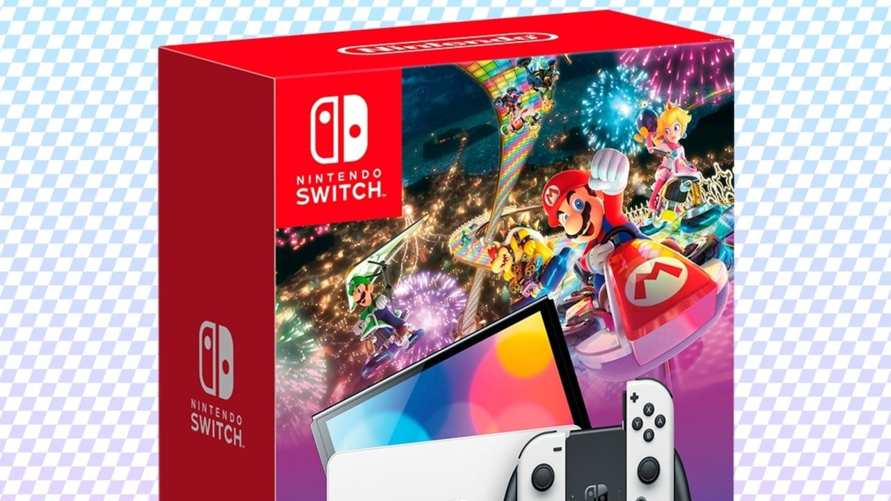 Nintendo Unveils Mario Kart 8 Deluxe Switch OLED Bundle, Out This Month