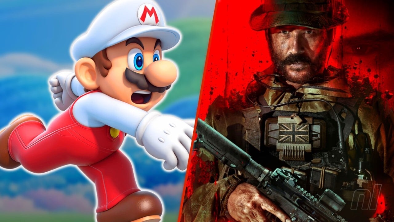 UK Charts: Mario Wonder Takes Bronze As Call Of Duty Makes Its Mark