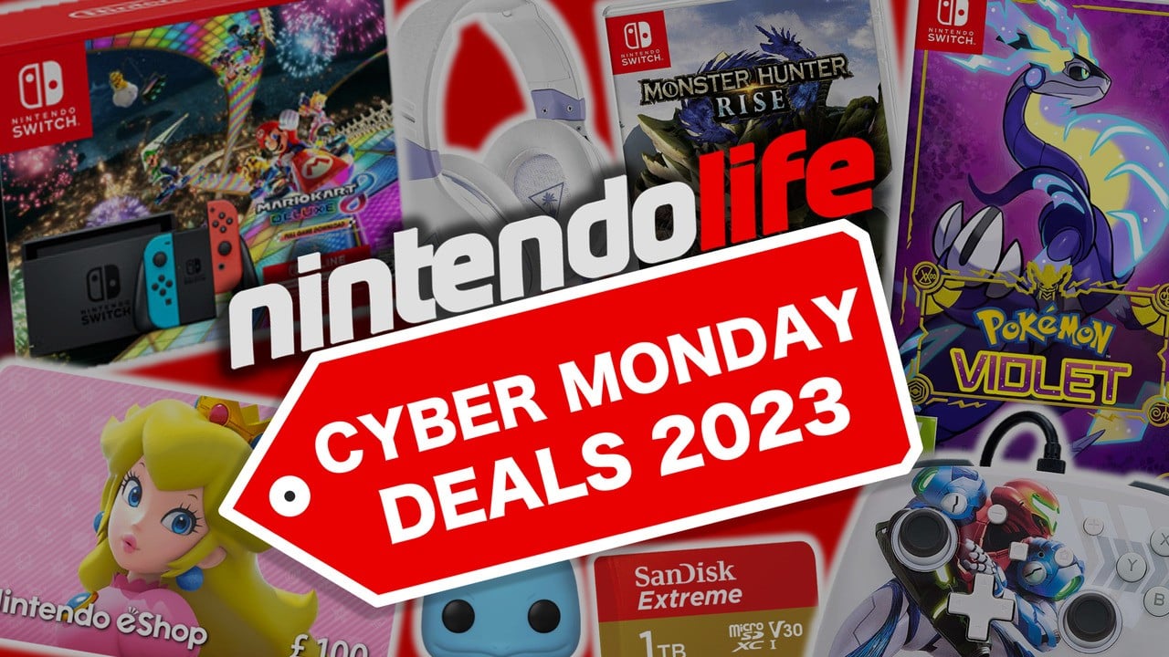 Guide: Cyber Monday 2023: Best Deals On Nintendo Switch Consoles, Games, eShop Credit, SD Cards And More