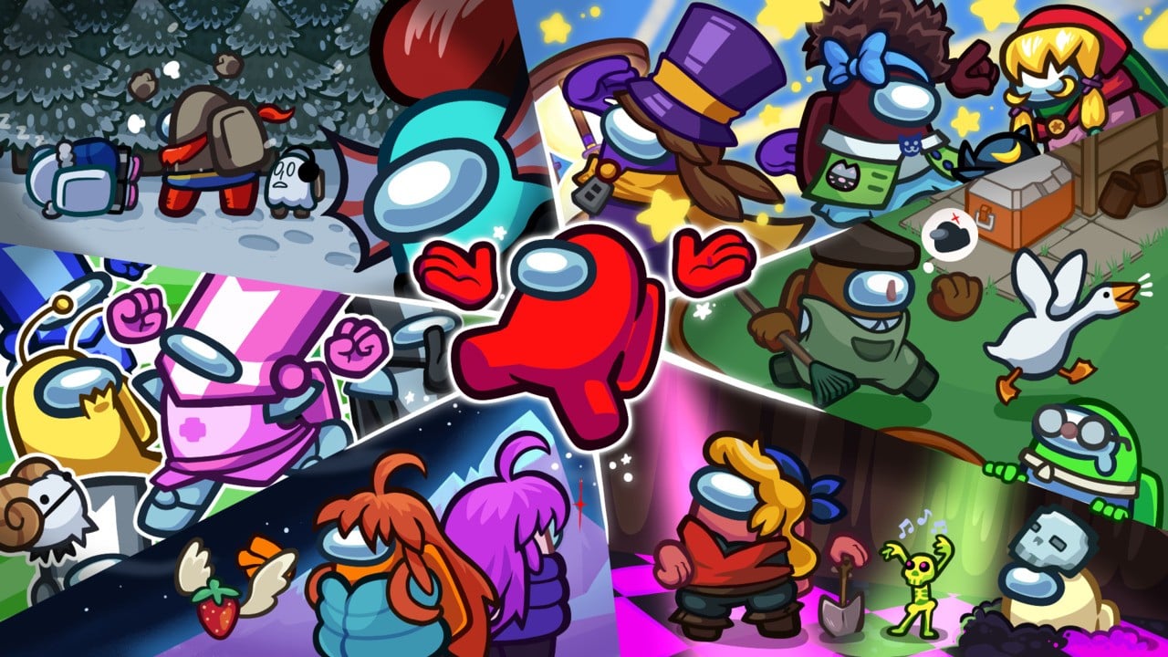 Huge Among Us Crossover Update Celebrates Multiple Indies Including Undertale & Celeste