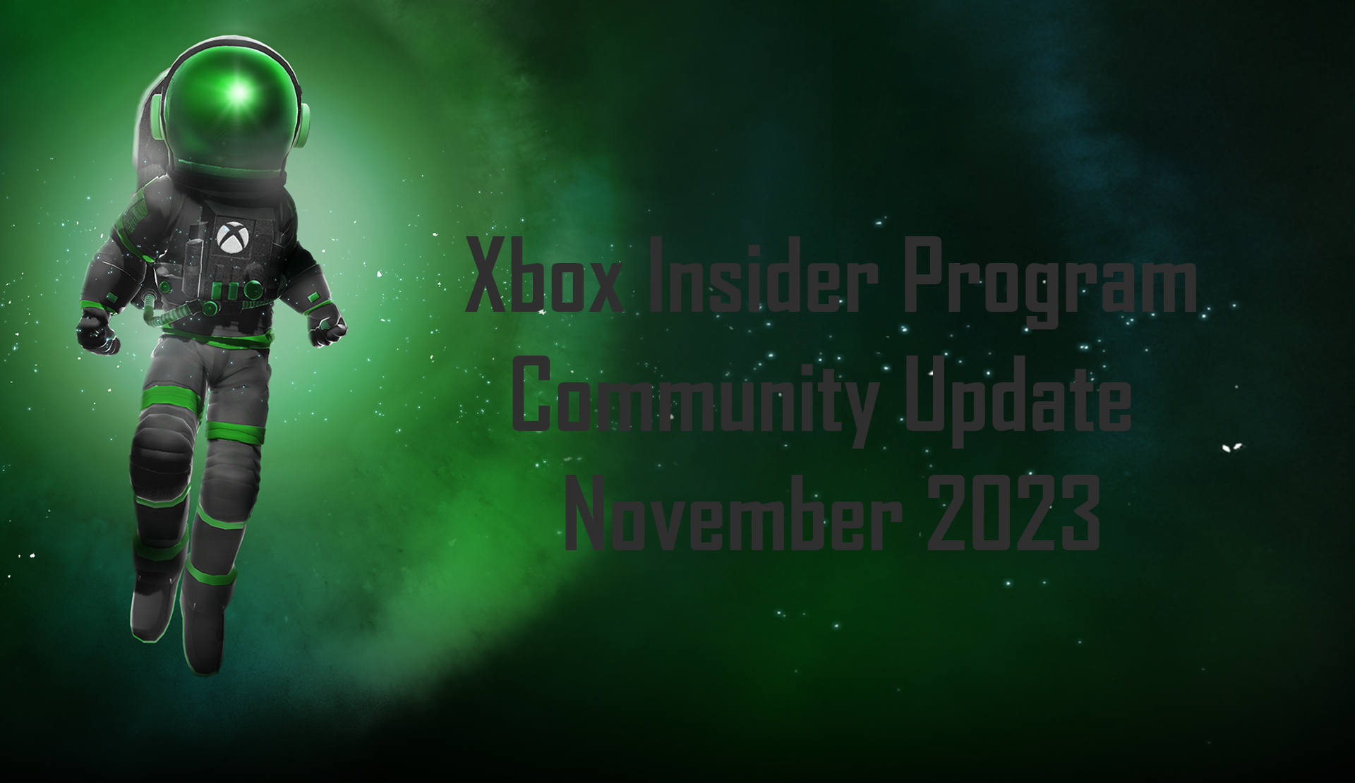 Community Update November 2023 – Xbox Wire