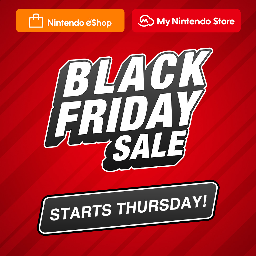 Nintendo's Black Friday 2023 deals live on eShop & My Nintendo Store from 16th November