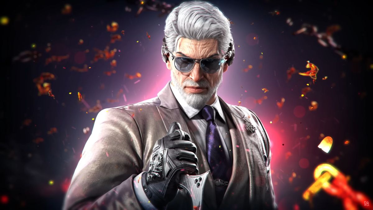 Tekken 8’s newest fighter is a suave Frenchman with a high-tech armoury strapped to his body, and he’s voiced by a French acting legend