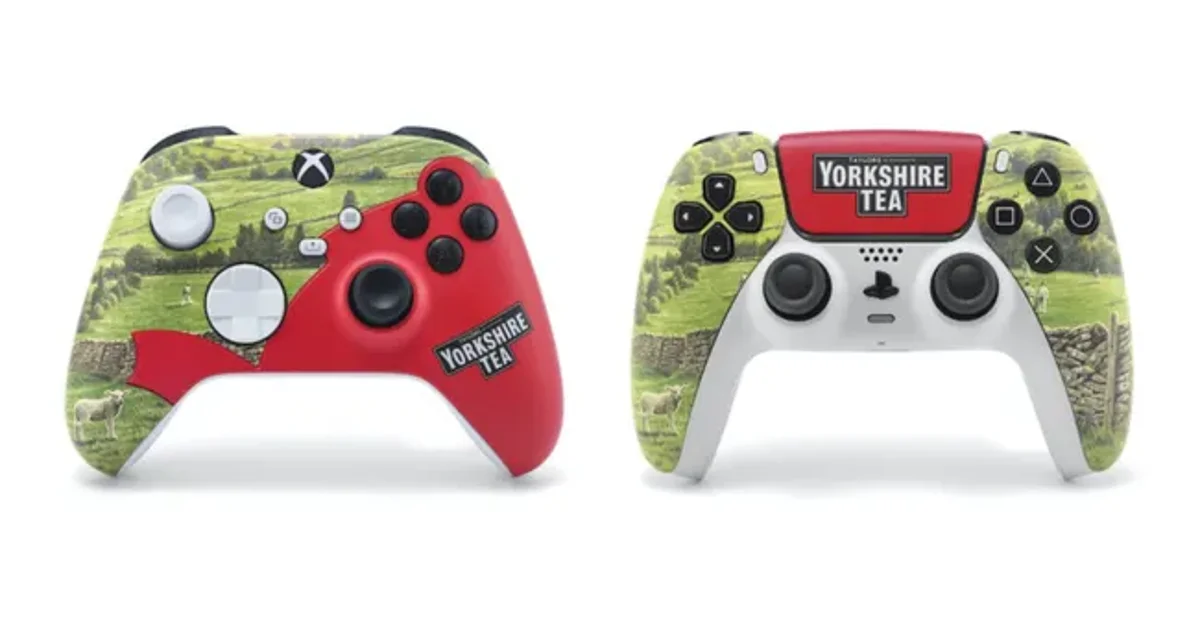 You can get Yorkshire Tea Xbox and PlayStation 5 controllers for £150