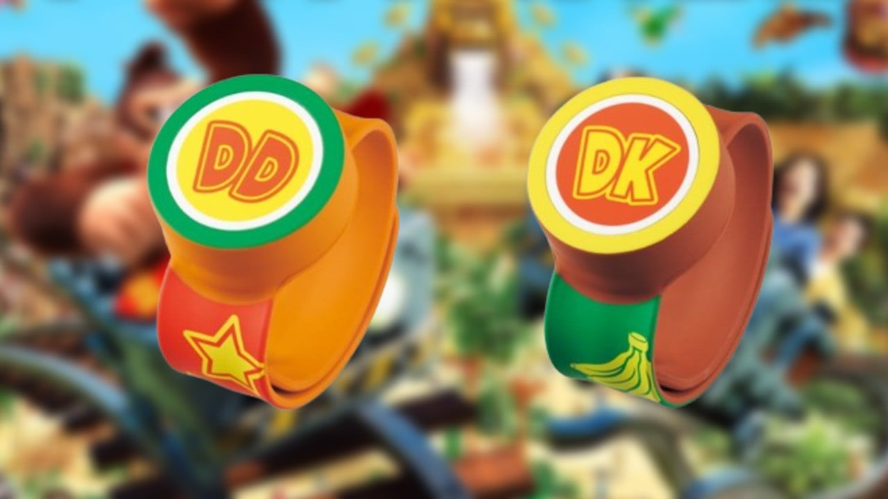 Super Nintendo World Donkey Kong Power-Up Bands Revealed