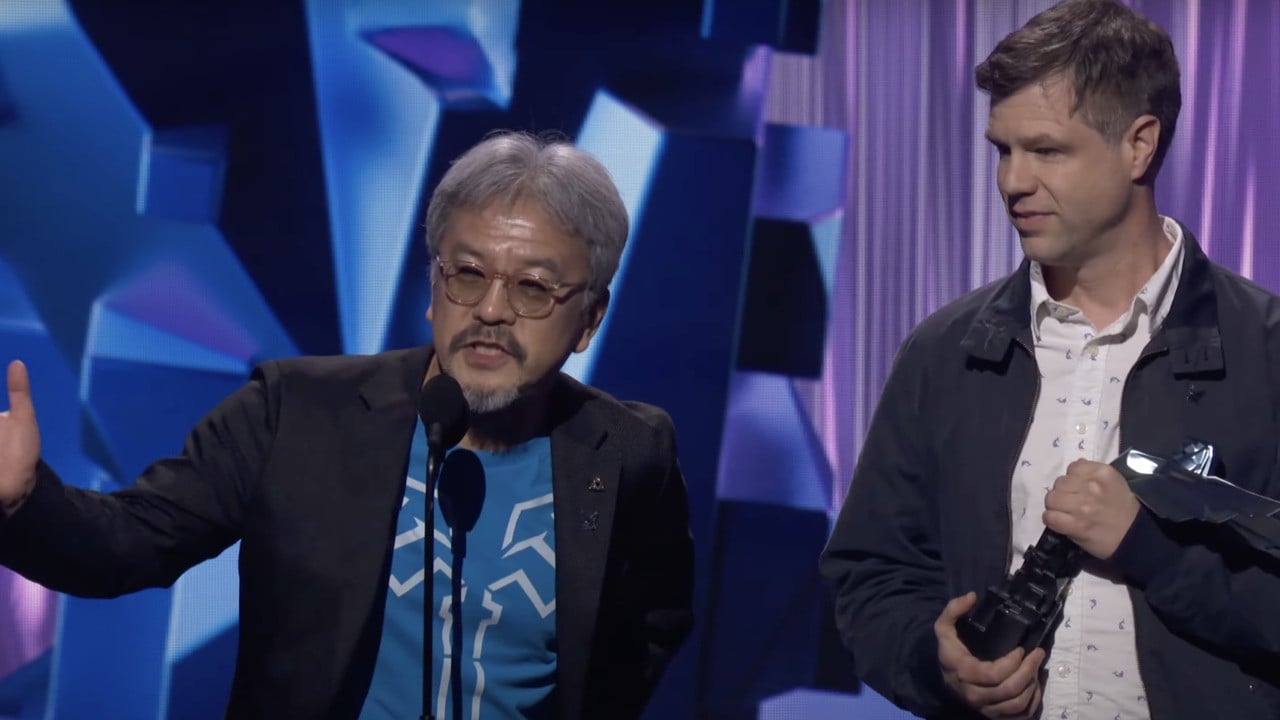 Random: The Game Awards Urged Eiji Aonuma To 'Wrap Up' Zelda Acceptance Speech