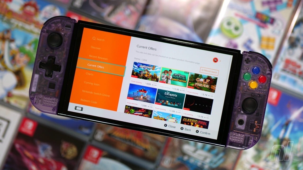 Nintendo Launches 'Festive Offers' Switch eShop Sale, Discounts On Over 3,000 Games (Europe)