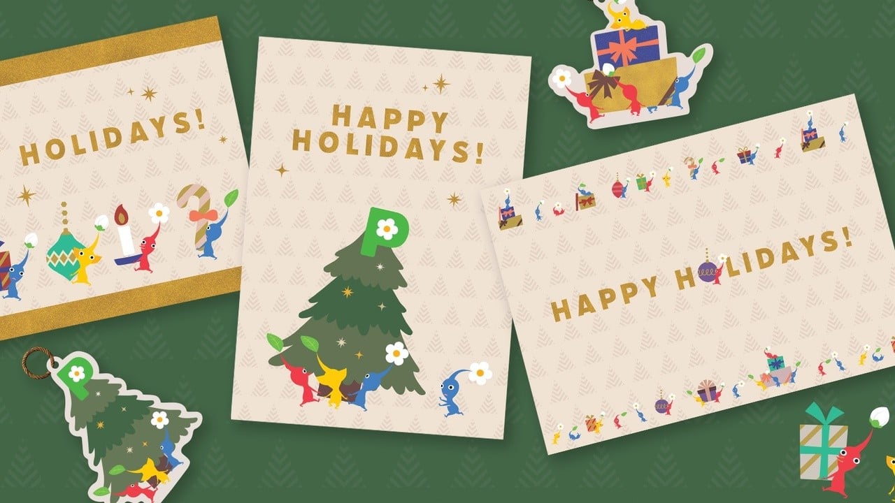 Nintendo Offering Free Pikmin Greeting Cards And Decorations