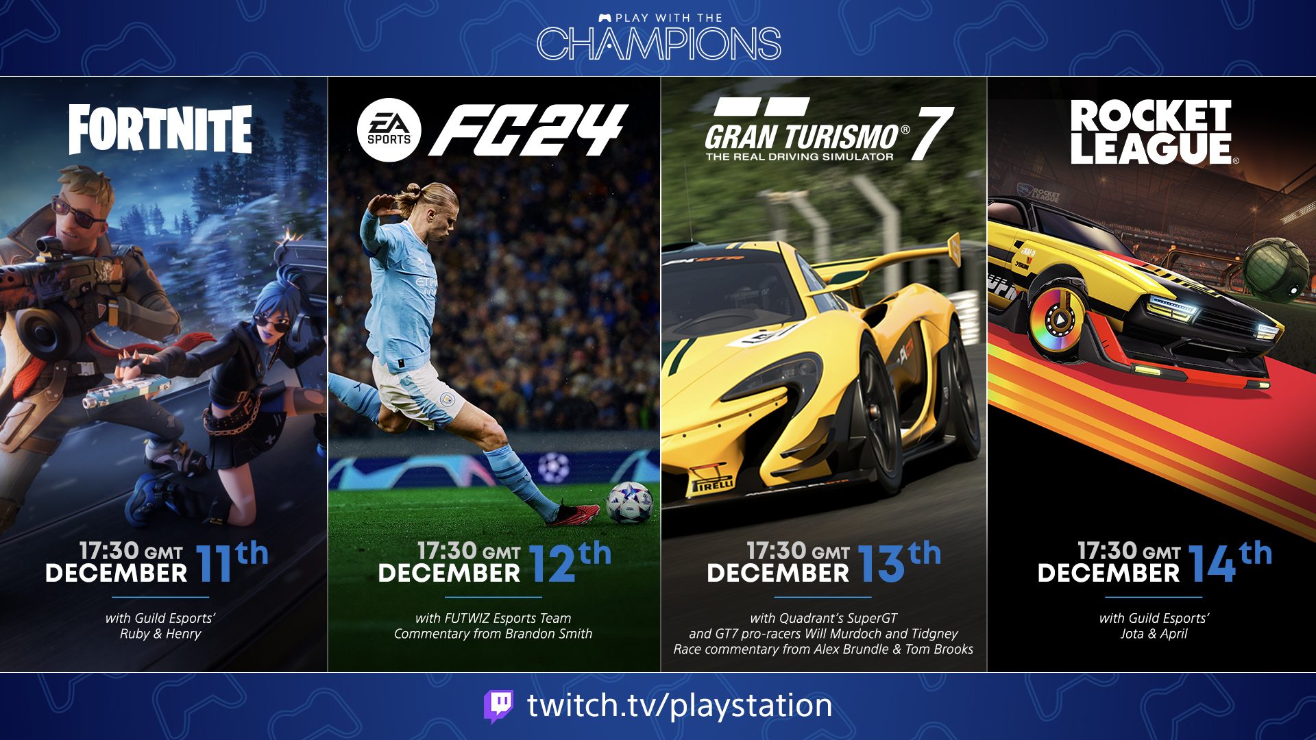 Play with the Champions finals stream this week – tune in Dec 11 to 14 – PlayStation.Blog