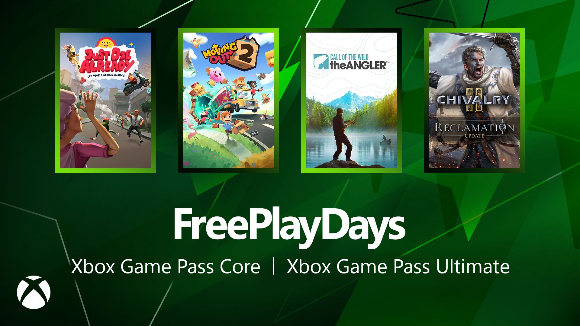 Free Play Days – Just Die Already, Moving Out 2, Call of the Wild: The Angler and Chivalry 2 