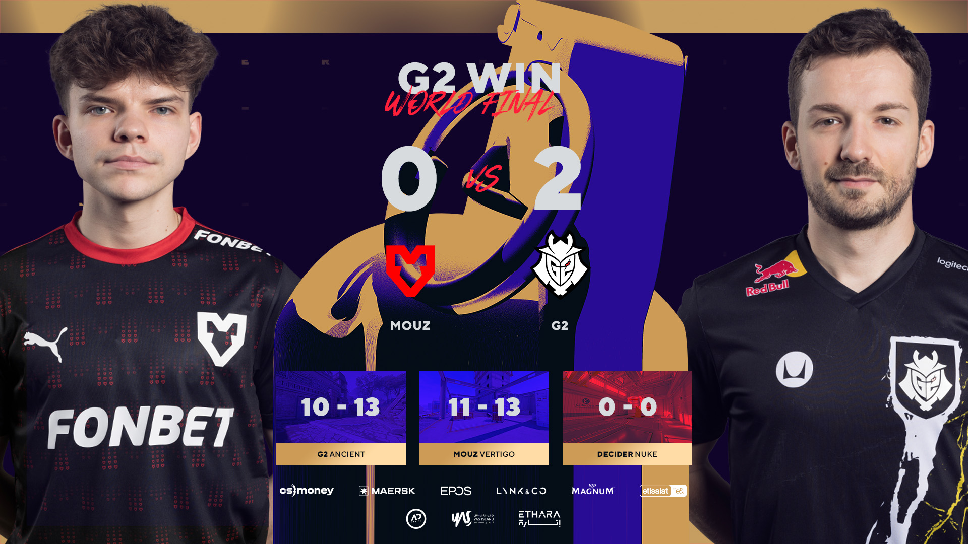 G2 sail past Mouz to the Blast Premier Upper Bracket Finals » TalkEsport