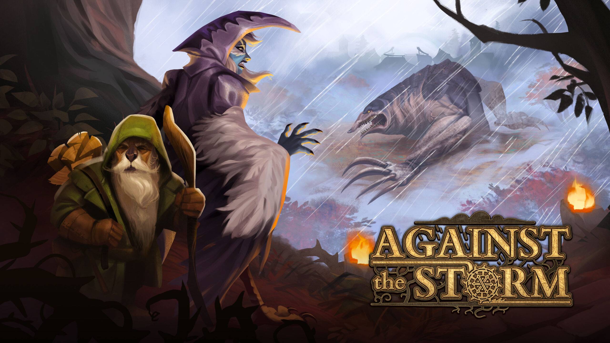 Reclaim The Wilderness in Against The Storm - A Roguelite City Builder Coming to PC Game Pass