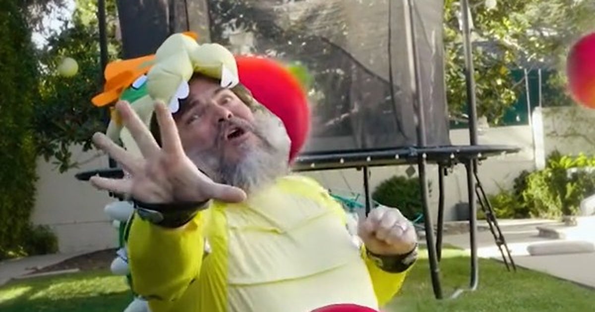 Jack Black dons Bowser outfit to remix Super Mario Bros Movie hit Peaches on TikTok