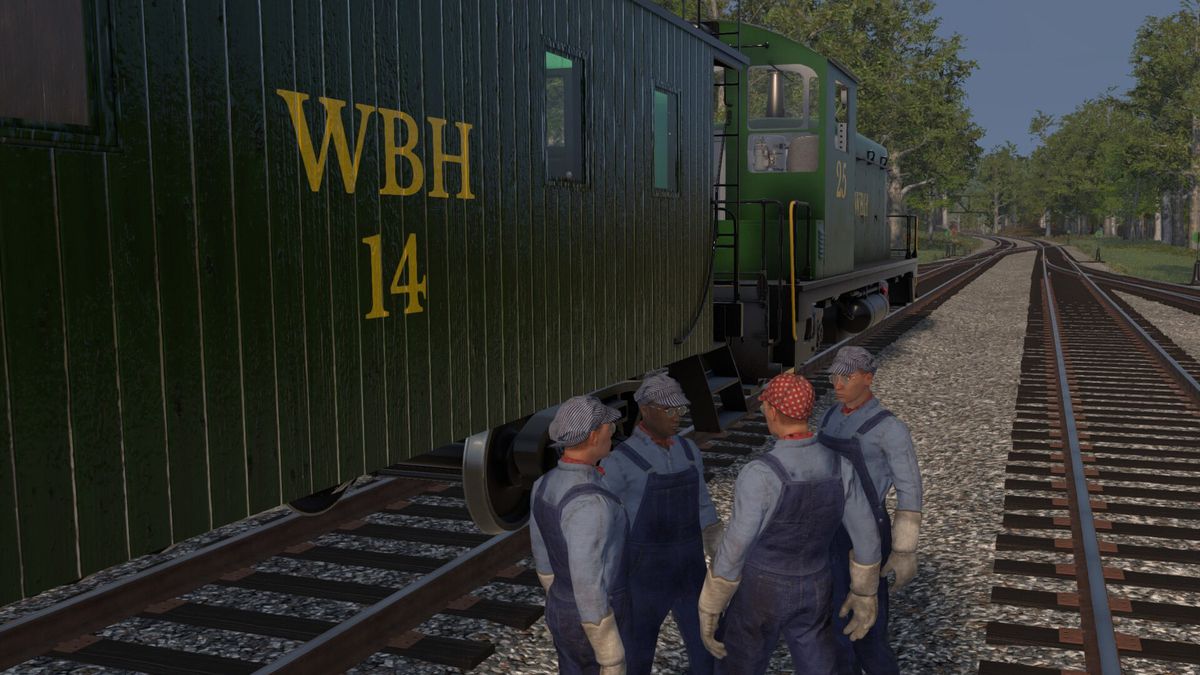 Train people are dang pleased with this line operations sim because it's not too hardcore, nor too simple