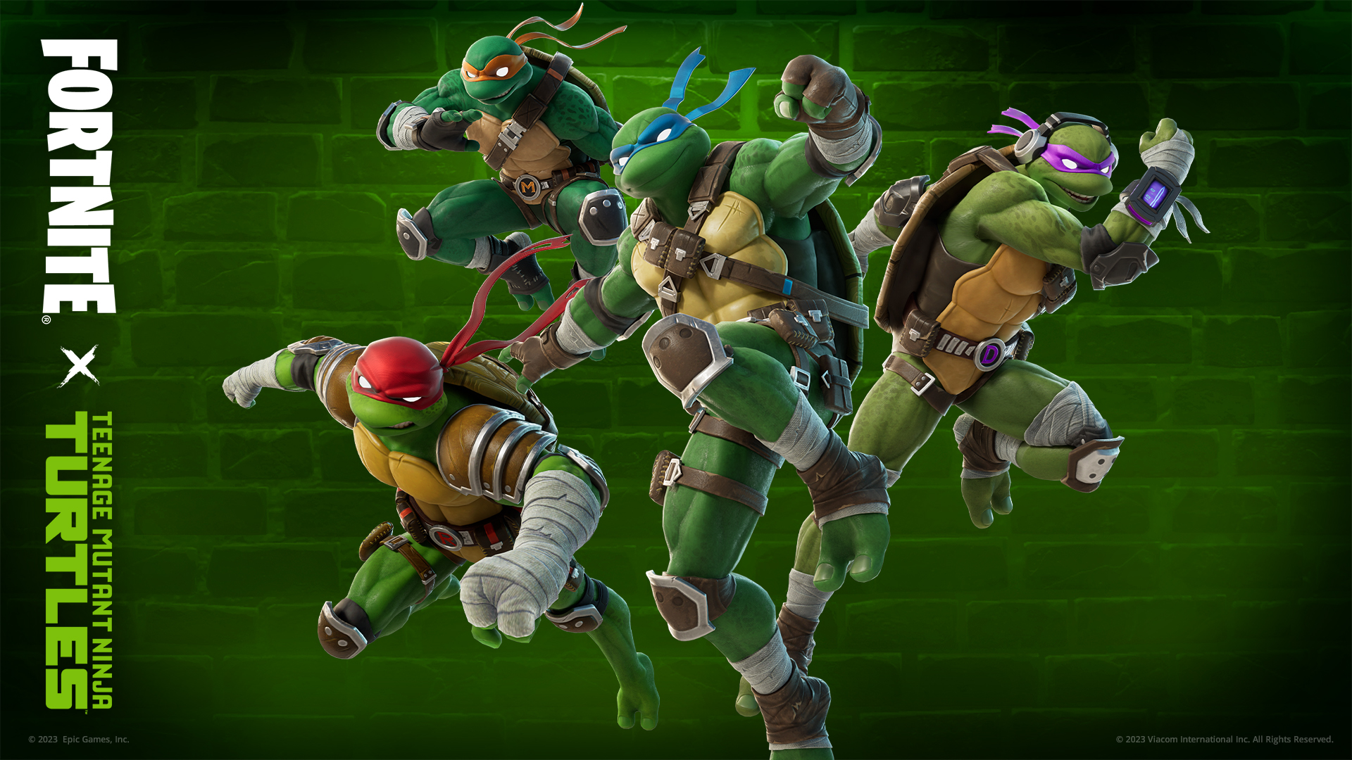 Teenage Mutant Ninja Turtles arrive in Fortnite Store