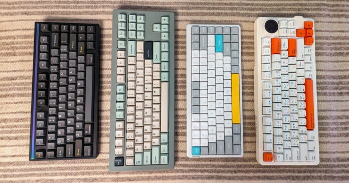 Charting the state of the art in mechanical keyboards: winter 2023 mini reviews