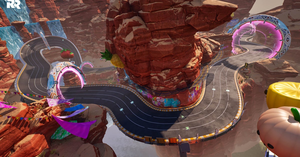 Fortnite’s Rocket Racing is a fun mix of Rocket League and Mario Kart