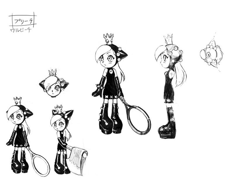 Concept images reveal canned Mario Tennis character Wapeach