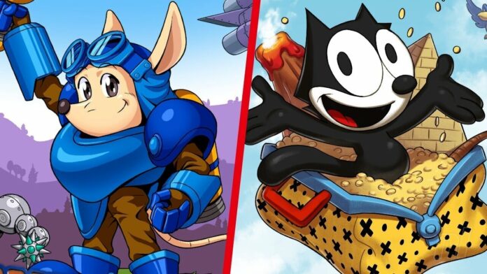 Konami Is Bringing Back Rocket Knight Adventures And Felix The Cat