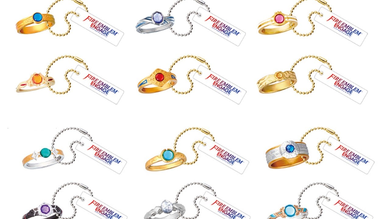 Fire Emblem Engage Celebrates First Anniversary With 'Emblem Ring' Capsule Toy Line