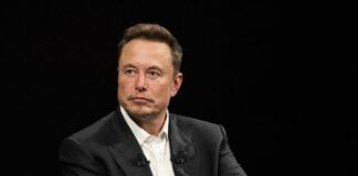 Elon Musk, billionaire and chief executive officer of Tesla, at the Viva Tech fair in Paris, France, on Friday, June 16, 2023. Musk predicted his Neuralink Corp. would carry out its first brain implant later this year. 