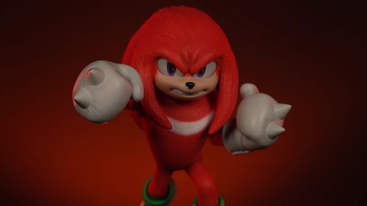 First 4 Figures Shares Sneak Peek Of Sonic 2 'Knuckles Standoff' Statue