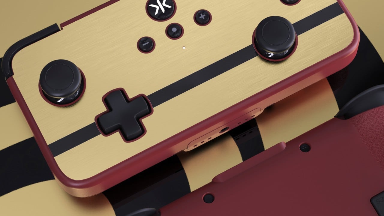 CRKD's New Wireless Switch Controller Comes In A Stunning Famicom Design