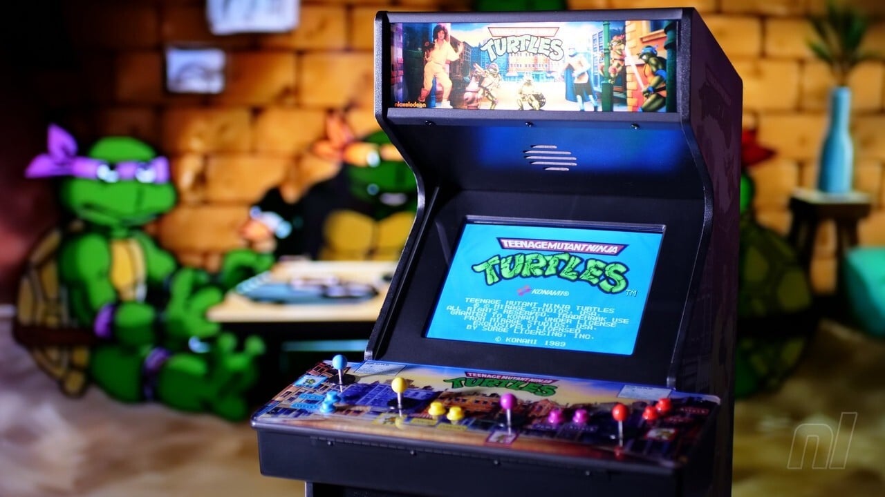 Quarter Arcades Teenage Mutant Ninja Turtles Arcade Machine