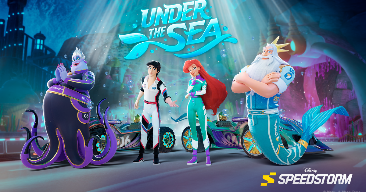 Disney Speedstorm is going under the sea with Season 6