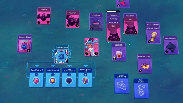 Fans of Stacklands and Cultist Simulator should check out this cute little game about witch covens