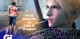 Segway Showdown: Final Fantasy VII Vs. Like A Dragon
