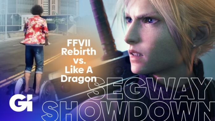 Segway Showdown: Final Fantasy VII Vs. Like A Dragon
