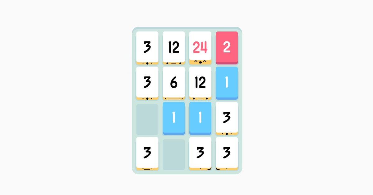 Threes! on Steam includes Deck compatibility, cloud saves and keyboard support