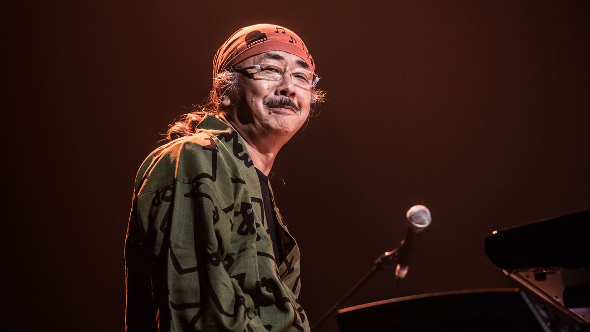 PARIS, FRANCE - NOVEMBER 17: Nobuo Uematsu performs at La Cigale on November 17, 2012 in Paris, France.