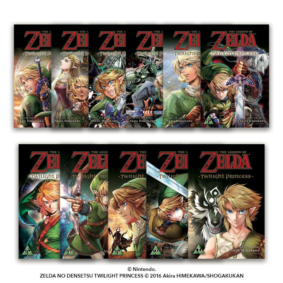 The Legend of Zelda: Twilight Princess manga box set announced