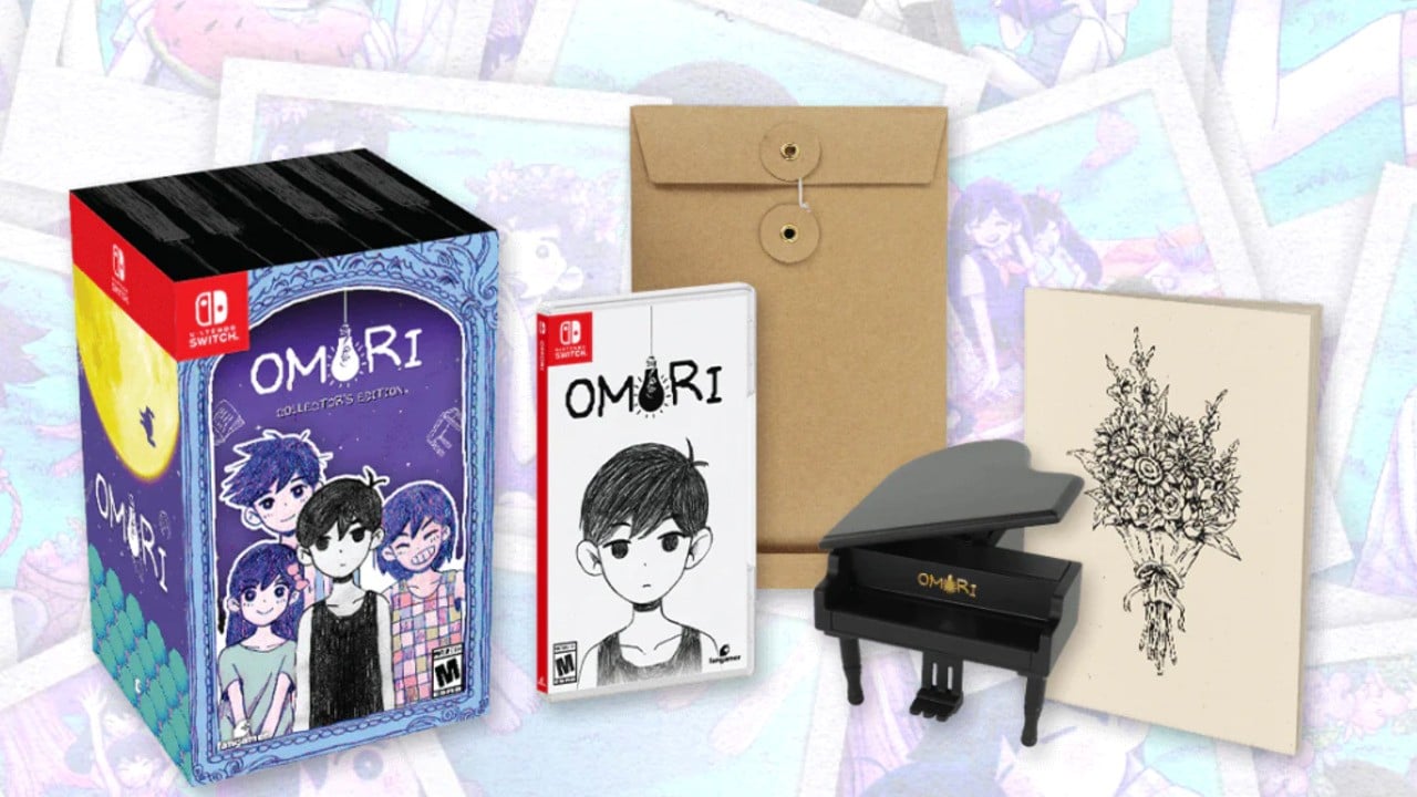 Omori Physical Collector's Edition For Switch Comes With A Piano Music Box