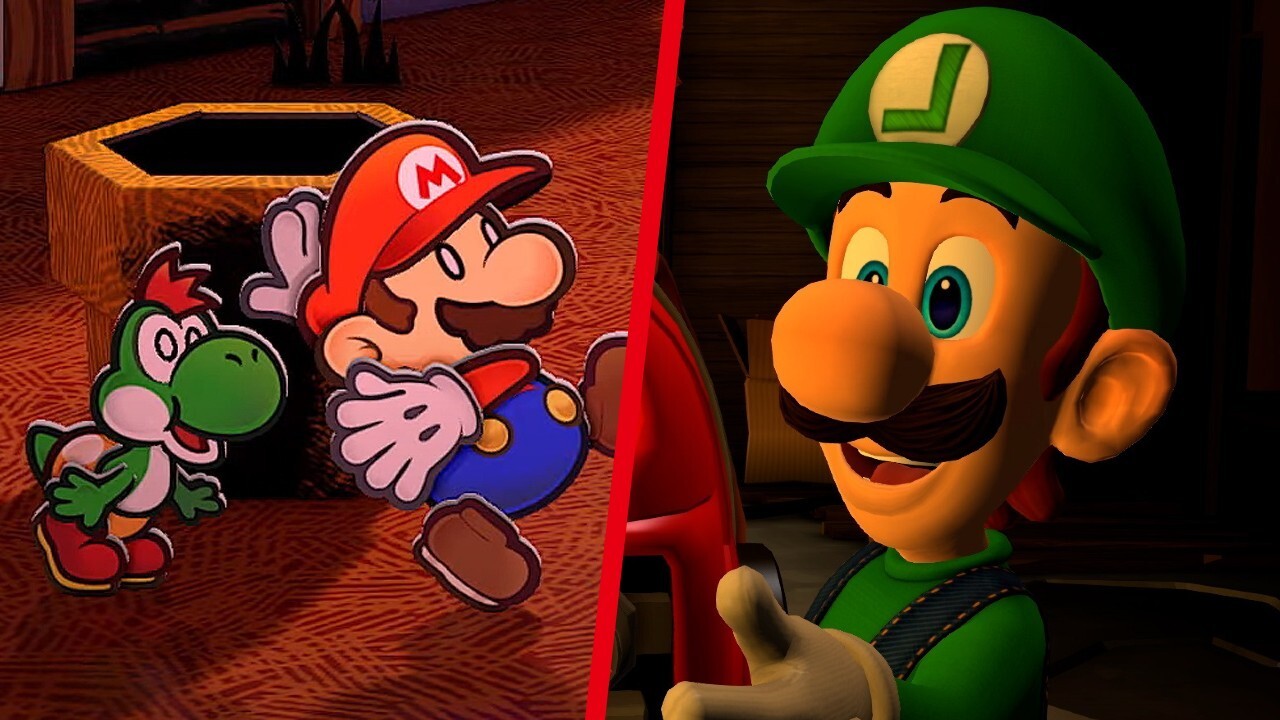 Nintendo Confirms Switch Release Dates For Paper Mario: The Thousand-Year Door & Luigi's Mansion 2 HD