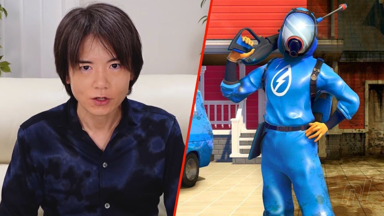 Random: Sakurai Endorses Powerwash Simulator And Other 'Work' Games