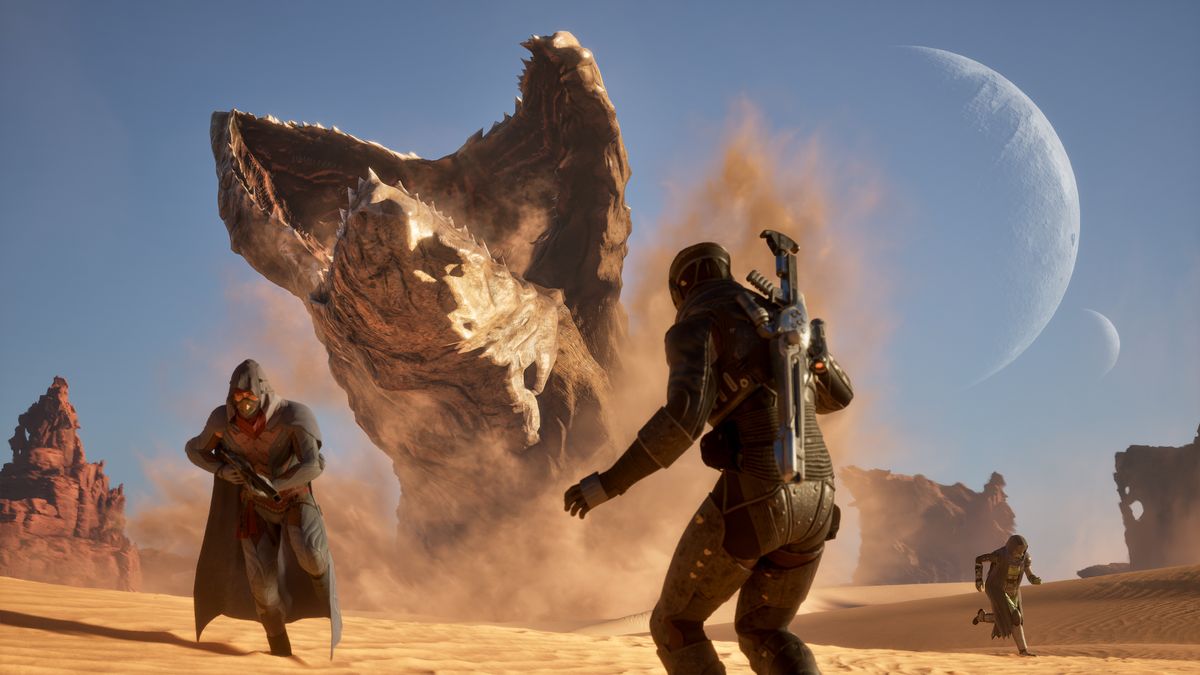 Why survival MMO Dune: Awakening won’t have sandwalking: ‘It looked ridiculous and it made you walk really slowly’