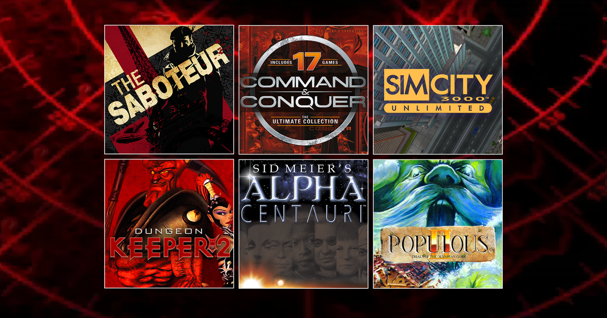 EA classics including SimCity 3000 and Dungeon Keeper launch on Steam