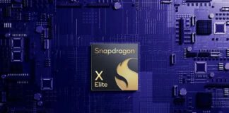Qualcomm Snapdragon X Elite on an electronic background