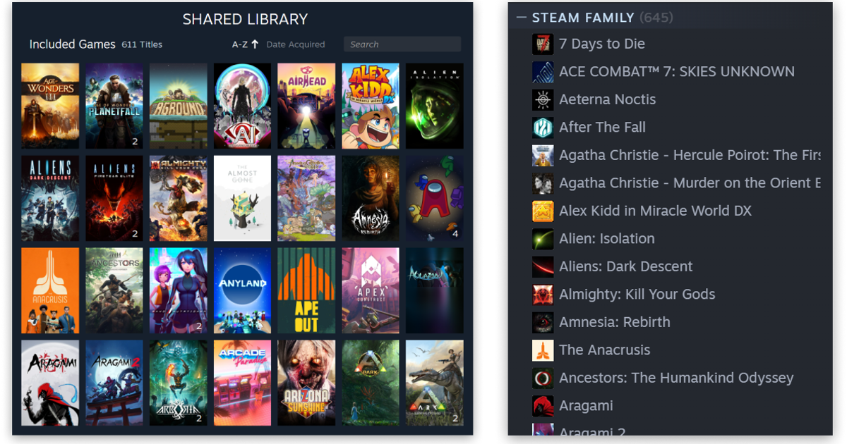 Valve launches new Steam Families household game sharing tools