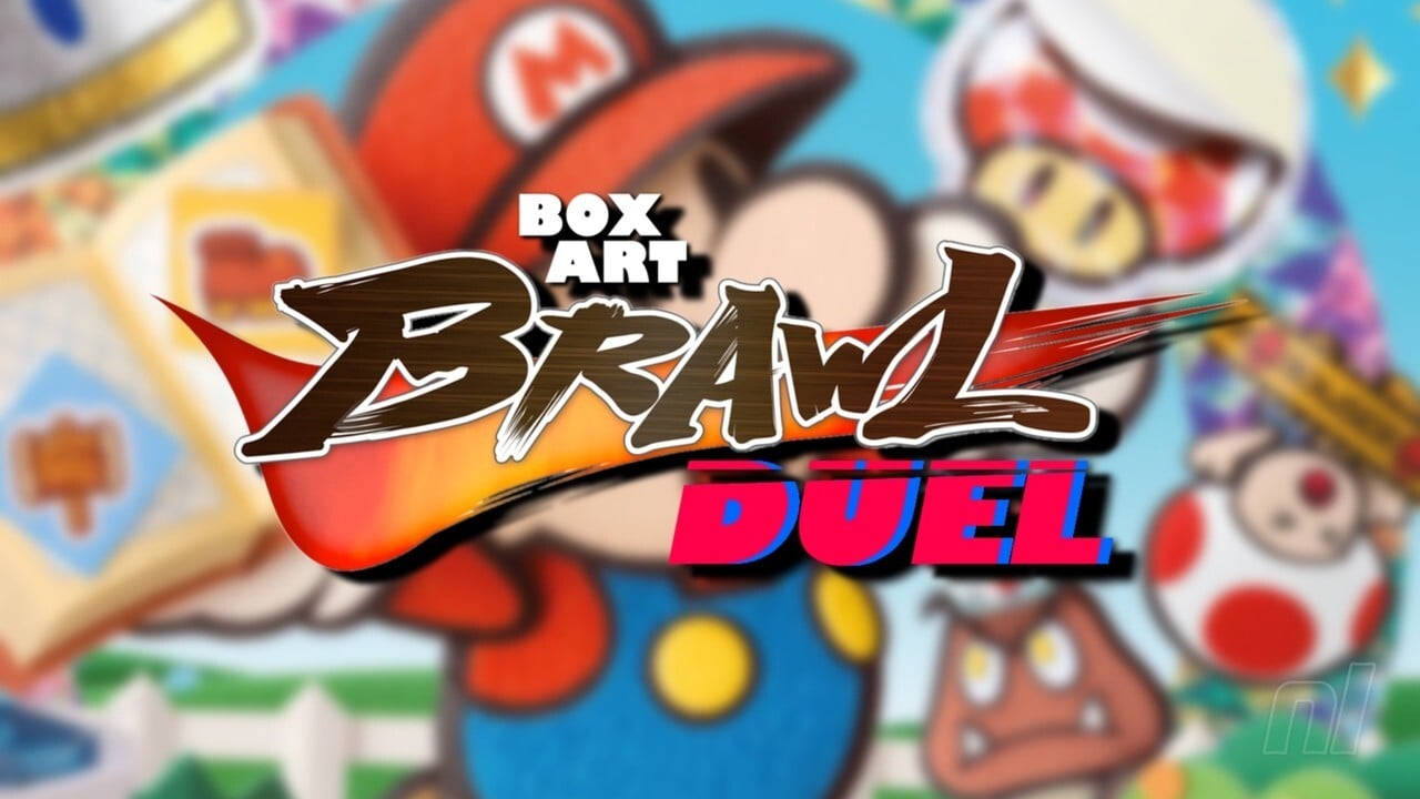 Box Art Brawl - Paper Mario: Sticker Star (3DS)