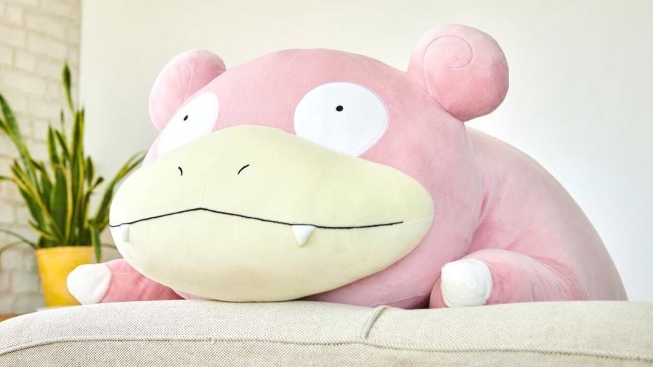 The Pokémon Center's Giant Slowpoke Plush Is Finally Getting A Western Release