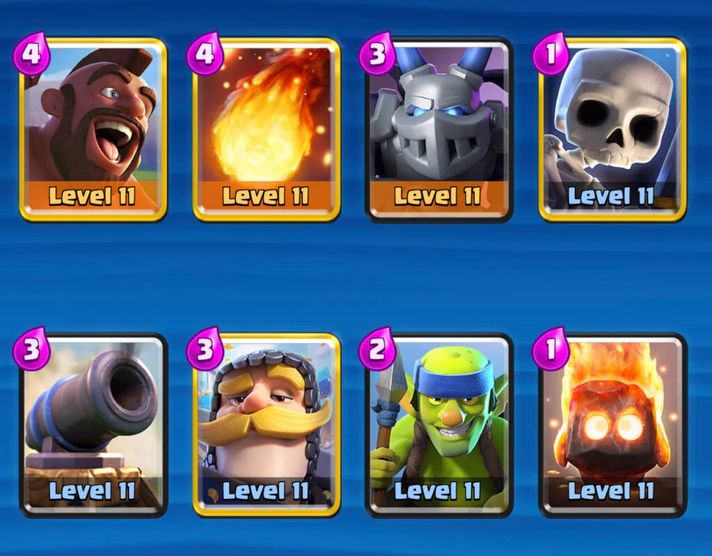 Clash Royale Deck for Arena 6