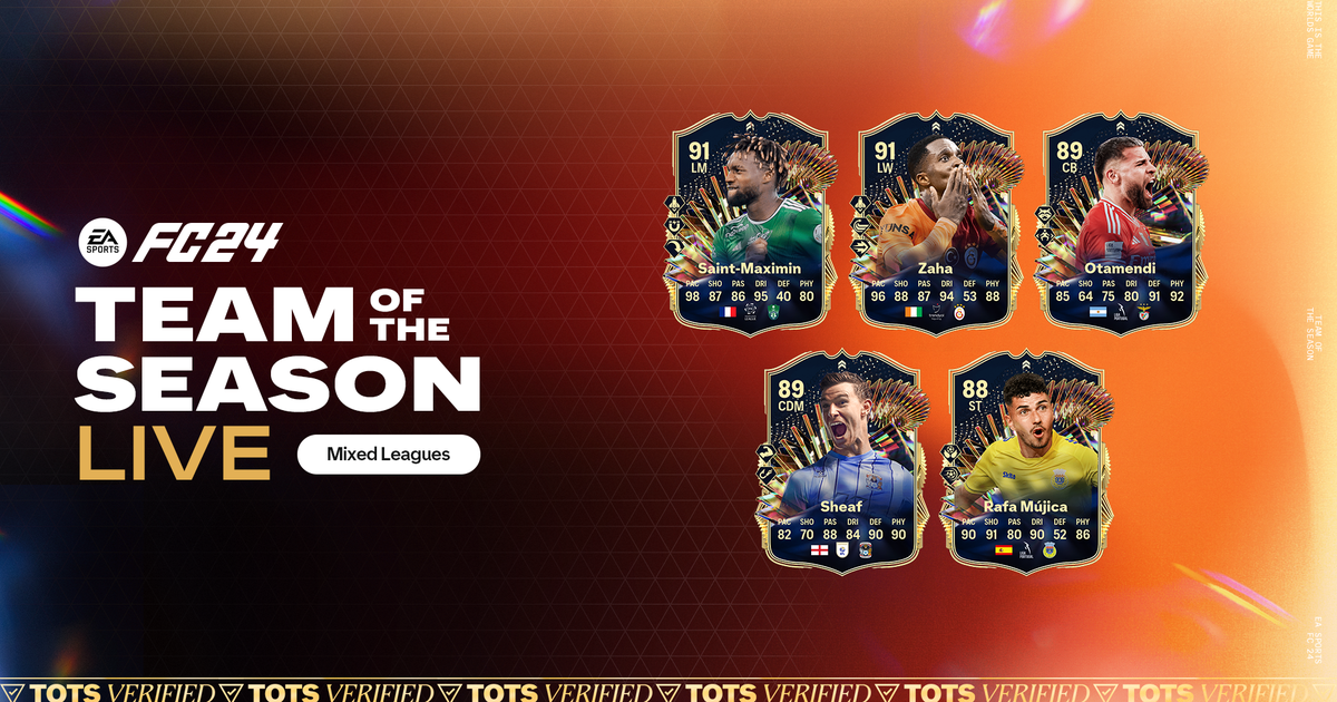 EA Sports FC 24's Team of the Season is now live