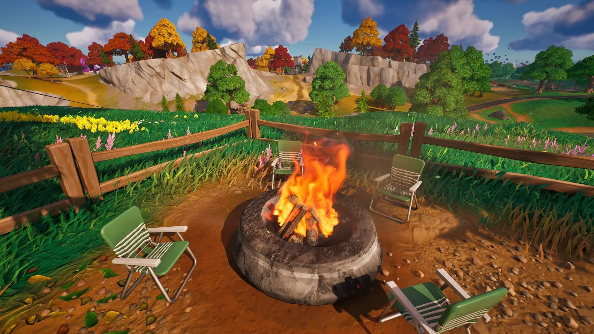 All Fortnite Campfire Locations in Chapter 5 Season 2 for Avatar Elements Quests